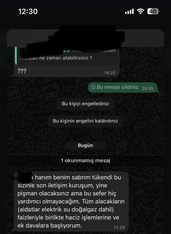 Beni sürekli arayıp baskı yapan avukatı nereye ve nasıl şikayet edebilirim?