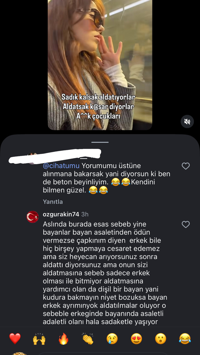 Sizce de bazı erkekler aldatılmayı hak etmiyor mu?