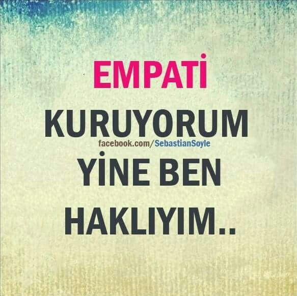 Empati konusunda nasılsın?