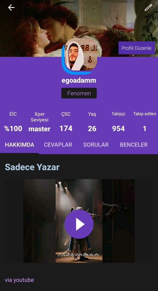 Eyyy kızlar soruyor ahalisi bu bir garip yazar egoadamm ı nasıl bilirsiniz?