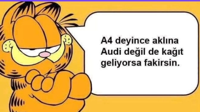 A4 dendiğinde aklınıza ne geliyor?