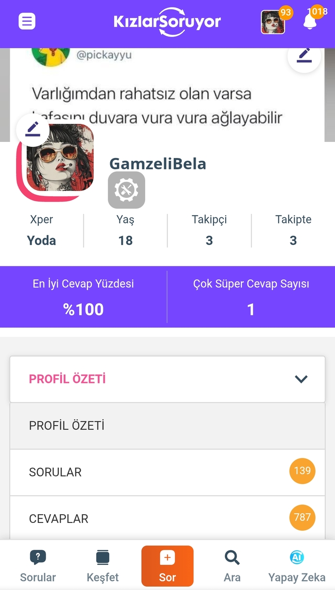 Sitede gelen bildirimlere bakıyor musunuz?