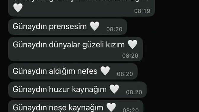 Mesajlastigin özel biri var mı yok mu tahmin edeyim mi?