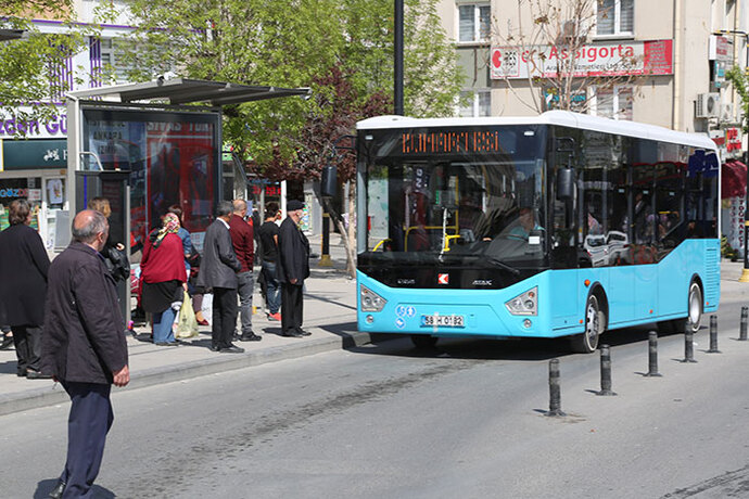 Sivasta bir kişi 1 yılda 3 bin 365 kez otobüse binmiş, siz en son ne zaman belediye otobüsüne bindiniz?