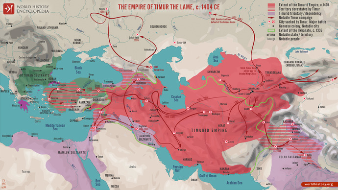 Tarihte bugün:Büyük Türk hükümdarı Emir Timur vefat etti! Ne düşünüyorsunuz?