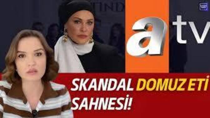 ATV’nin “Aynı Yağmur Altında” adlı dizisinde, Müslüman bir aileye akşam yemeğinde domuz eti ikram edildiği sahnede amaç nedir?
