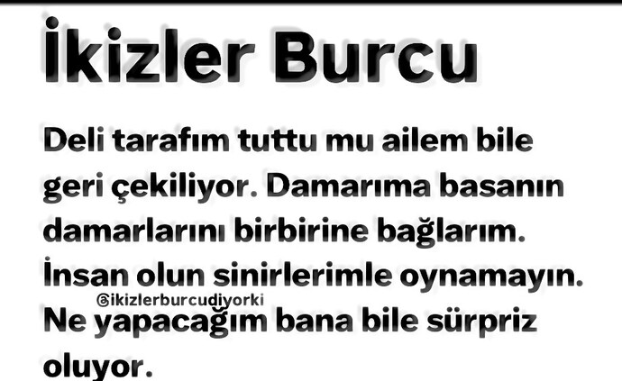 Burcunun en sevdiğin özelliği ne?