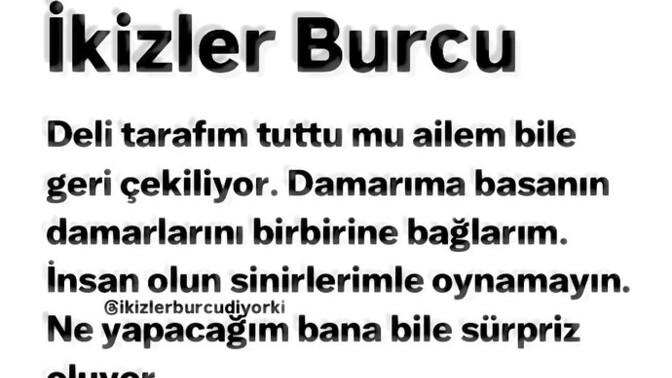 Burcunun en sevdiğin özelliği ne?