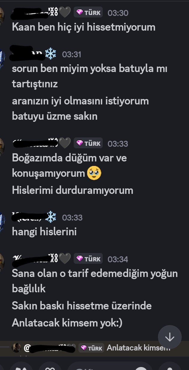 Bu nasıl bir davranıştır? Sevmiyor değil mi?