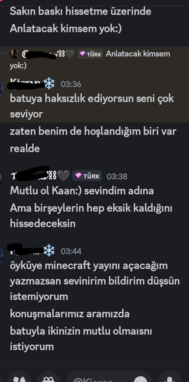 Bu nasıl bir davranıştır? Sevmiyor değil mi?