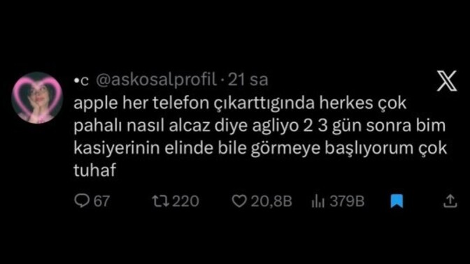 İPhone telefonunuz var mı?
