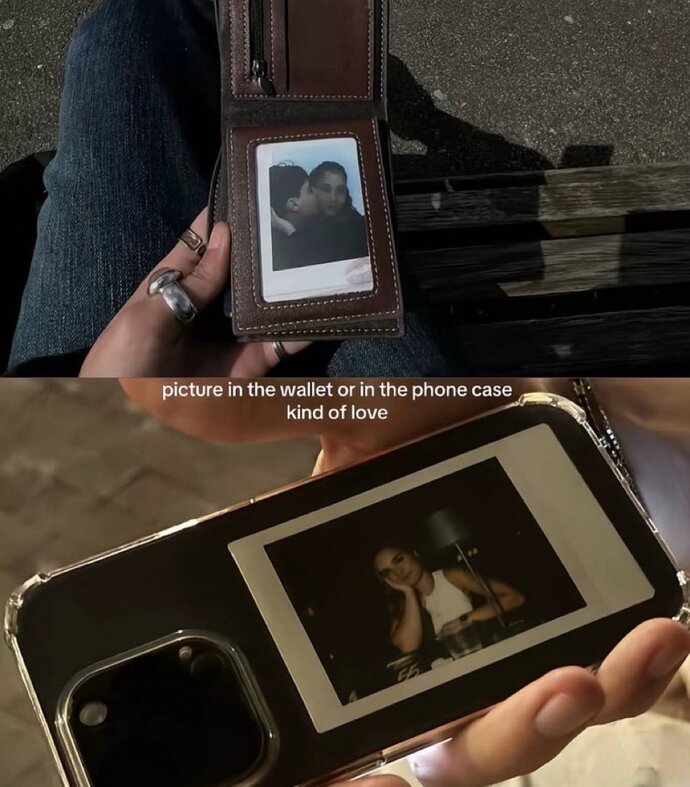 Sevdiğinizin insanın fotoğrafını yanınızda taşır mısınız?