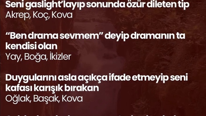 İlişkide Burçlar siz ilişkide nasılsınız?