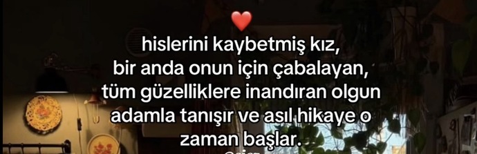 Yoruldum..