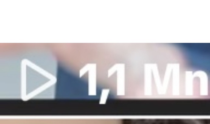 Bu gün ilk kez video 1milyon izlenme aldı şoke olmam normal mi?