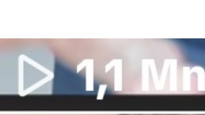 Bu gün ilk kez video 1milyon izlenme aldı şoke olmam normal mi?