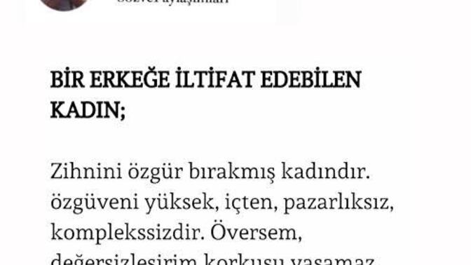 Kadınlar erkeklere iltifat etmeli mi?