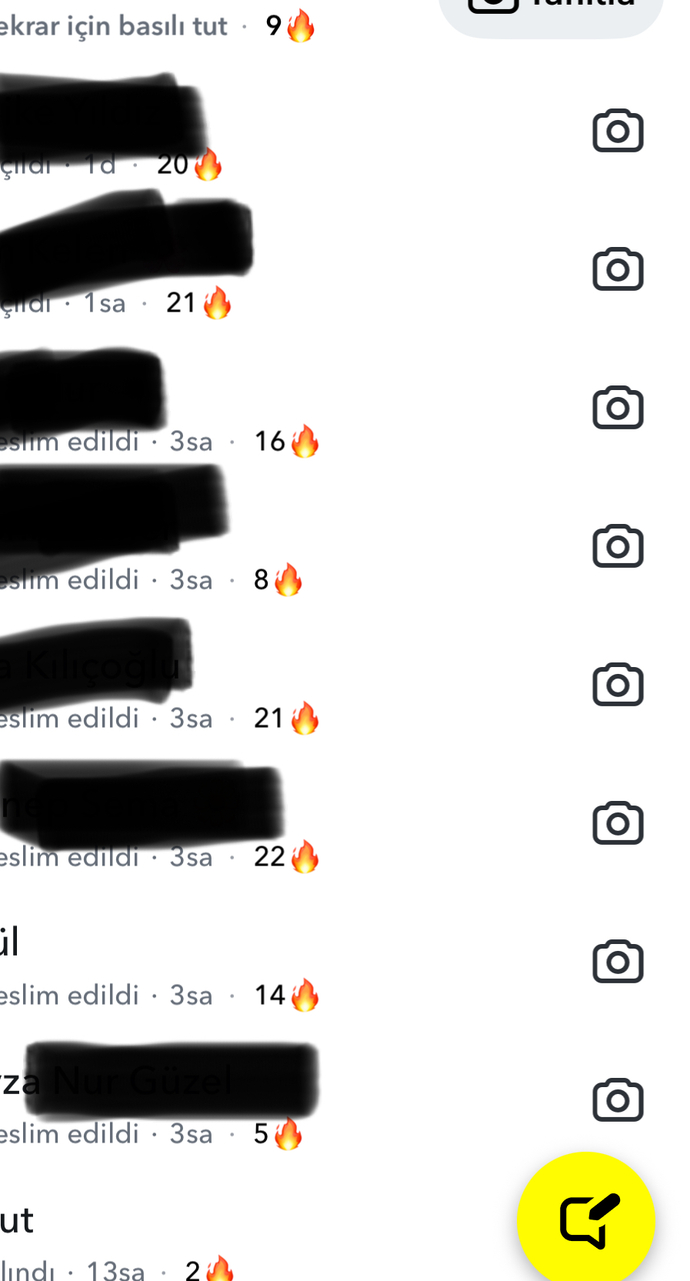 Hala Snapchat kullanan var mı?