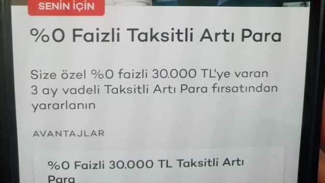 Sıfır faizli 3 aylık artı para çekip altın mi alsam?