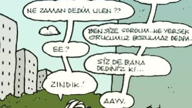 Oruç tutmamak da zor mu, tutmayanlar neler çekiyor😅?