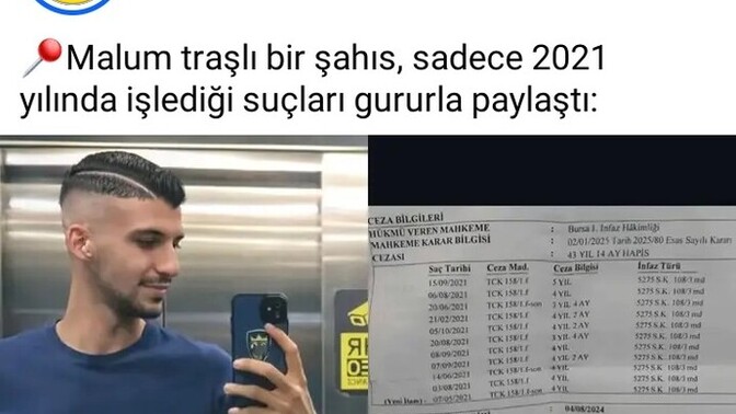 Nasıl bu kadar suç işleyip dışarıda?