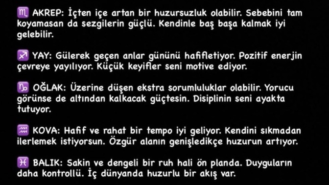 Burcuna göre gündeminde ne var bugün ⭐️💙✨?