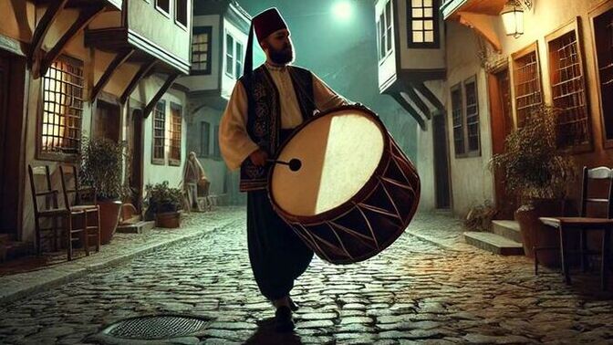 Sizin evin oradan ramazan davulcusu geçiyor mu?