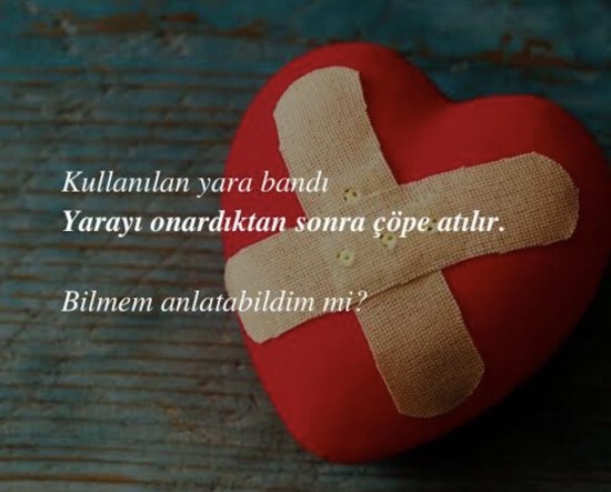 Birinin yarasına isteyerek veya istemeden yara bandı oldunuz mu?
