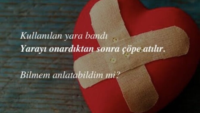 Birinin yarasına isteyerek veya istemeden yara bandı oldunuz mu?