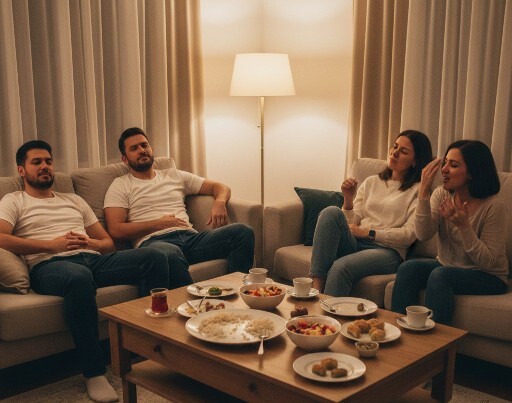 İftardan sonra bir şeyler yiyecek haliniz kalıyor mu yoksa tıka basa doyuyor musunuz?