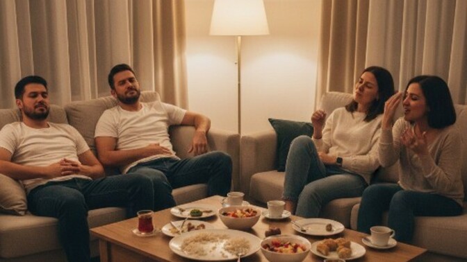 İftardan sonra bir şeyler yiyecek haliniz kalıyor mu yoksa tıka basa doyuyor musunuz?