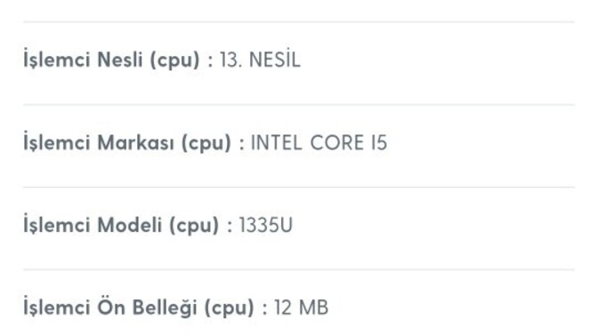 Bu laptop özellikleri nasıl?