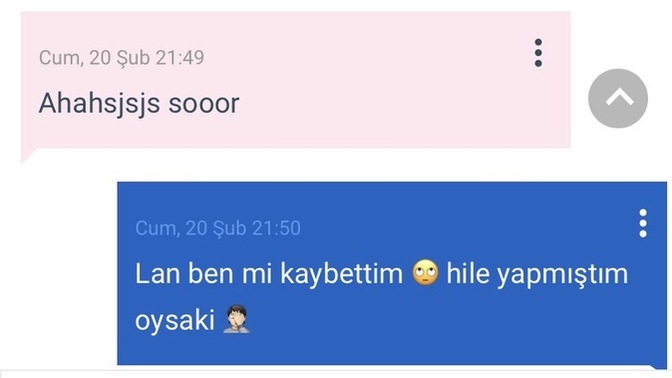 Angeblanc ile sizinle iftar yapar mıydık söyleyeyim mi?