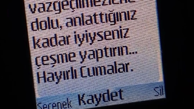 En son aldığınız veya attığınız mesaj neydi?