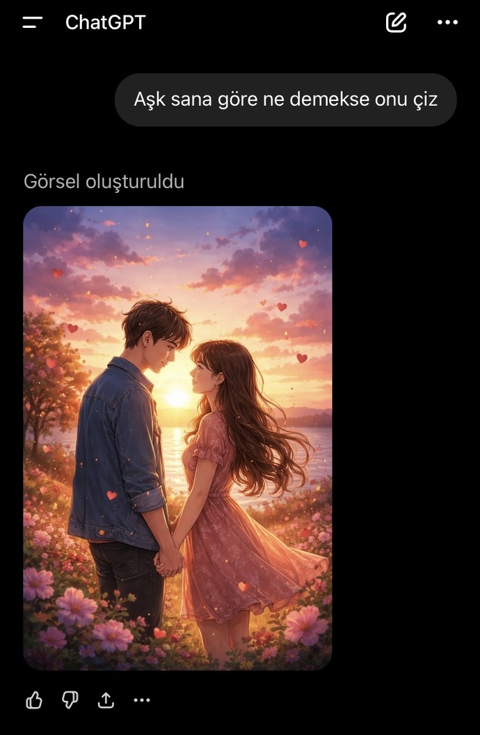 Sana göre aşk nedir?