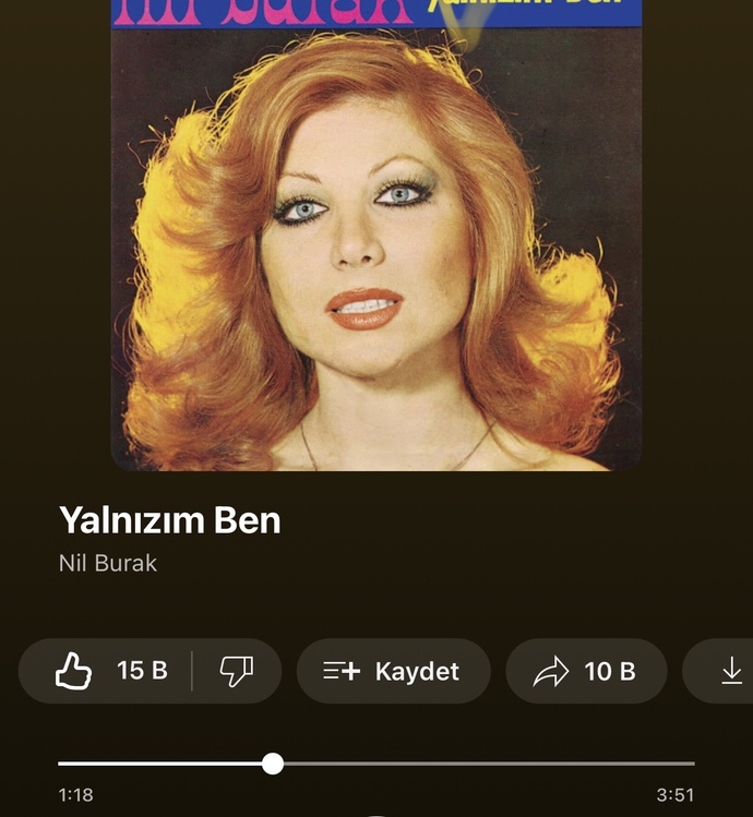 Şarkı dinlemeyi çok seviyorum Ama söylemek istiyorum?
