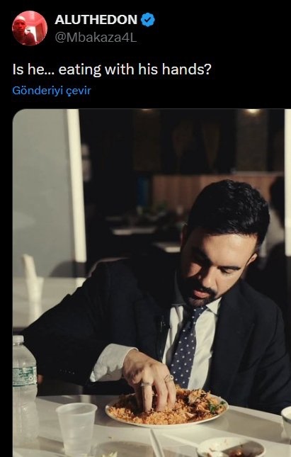 Eli ile yemek yiyenler hakkında ne düşünüyorsunuz?