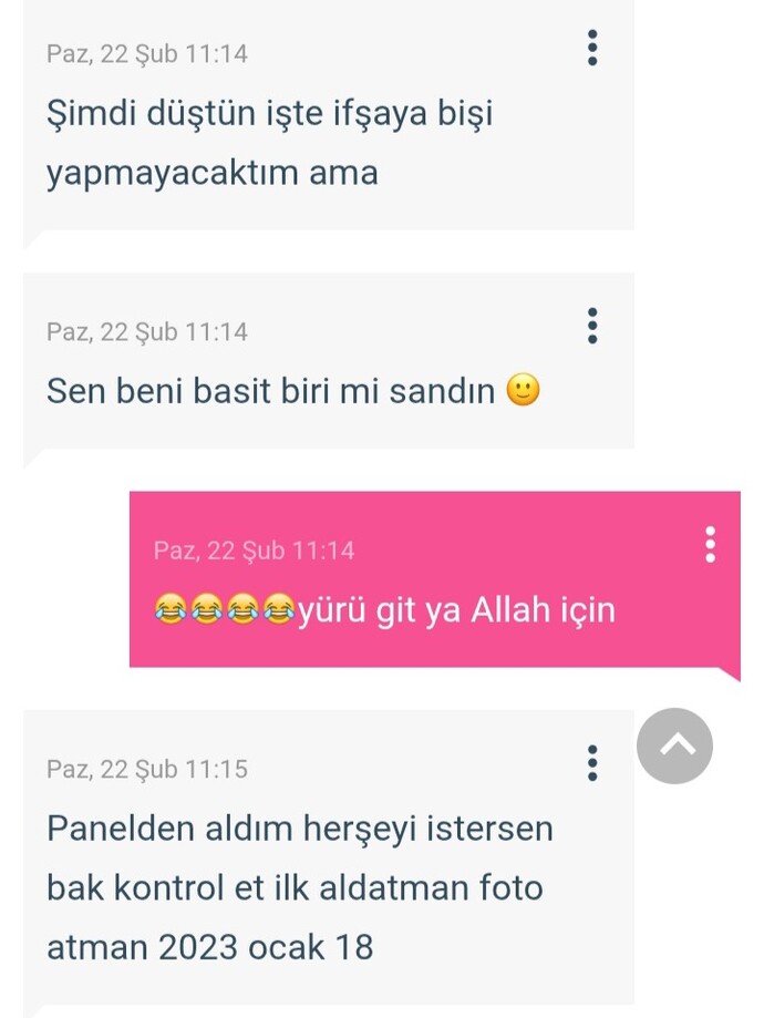 Az önce tehdit edildim ne yapayım dava edeyim mi bunu?