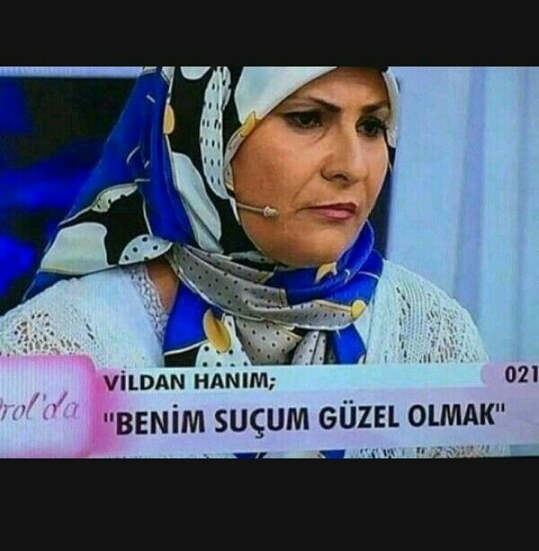 Sizin tek suçunuz ne?
