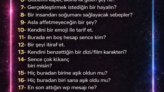 Sıkıldım, hadi bir soru sorup birlikte mi çözsek?