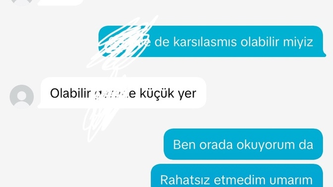 Yeni konuşmaya başlamıştık 1 kez buluştuk. bende bunu başka hesaptan denedim cevap verdi. sizce böyle birinden olur mu?