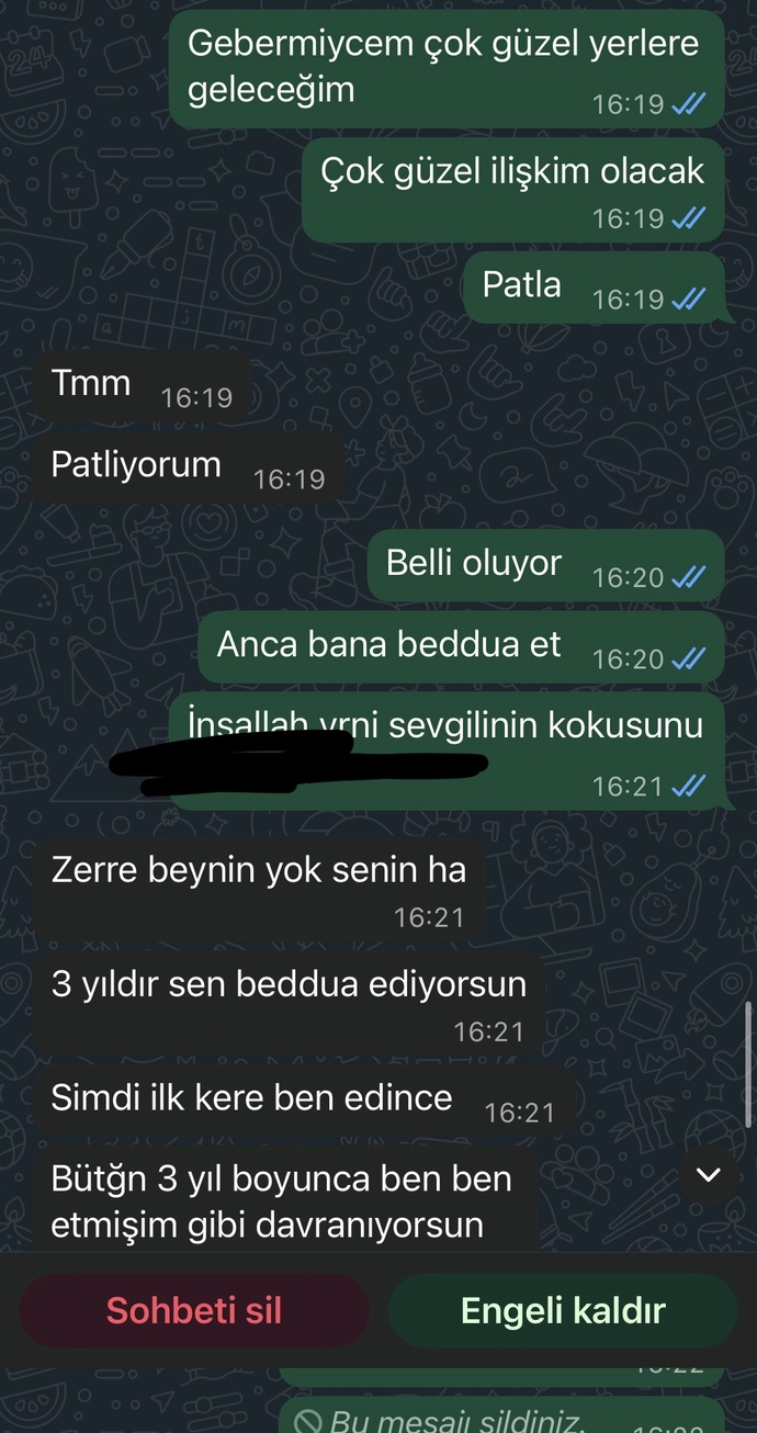 Eski sevgilime ezilmiş miyim sizce?