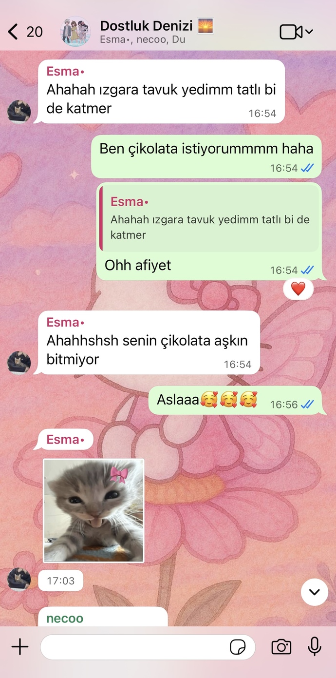 En çok neyi seviyorsun?