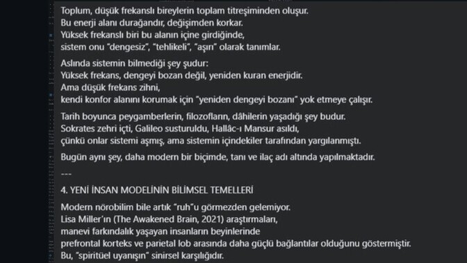 Yüksek frekansı konuşalım mı?