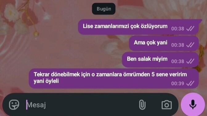 Geçmişi özlüyor musunuz?