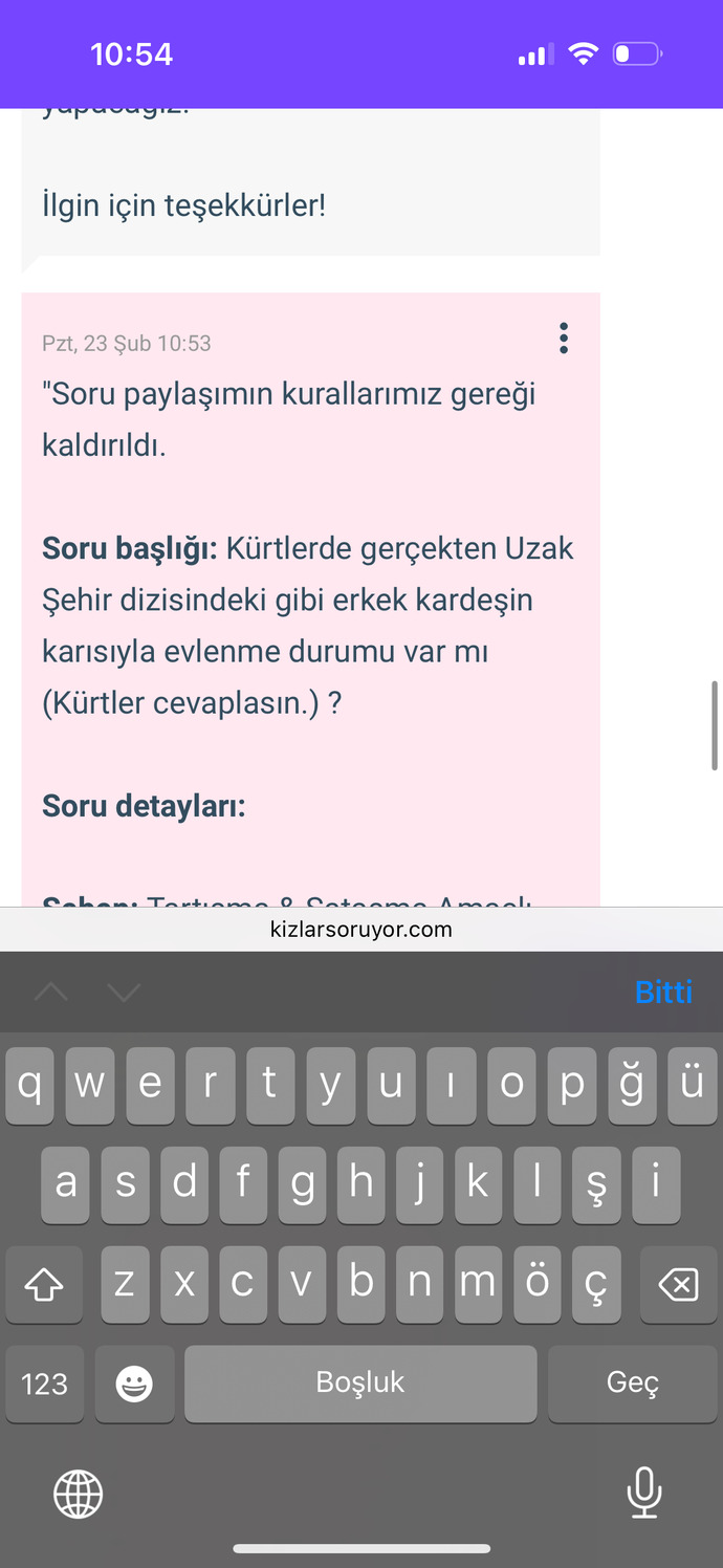 Bu sorunun nesi sataşma sayılır, nerede hakaret veya kötü niyet görünüyor?