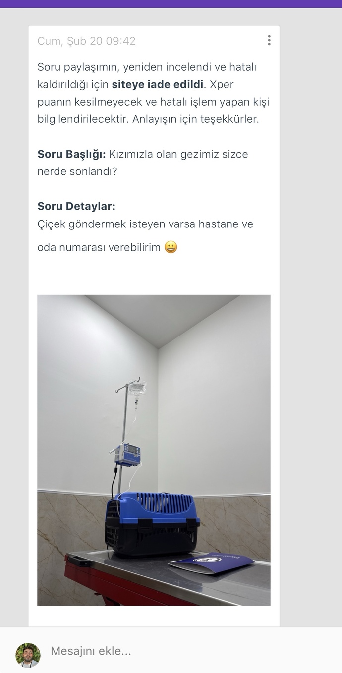 Sorularım önce kaldırılıp sonra geri geliyor, sizce biri bilerek mi uğraşıyor?