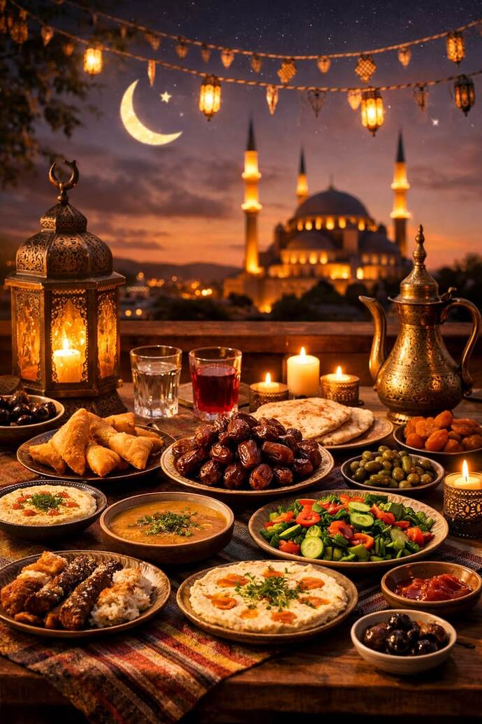 İftara size gelmiş olsaydım, hangi yemeği yemiş olurdum :) ?