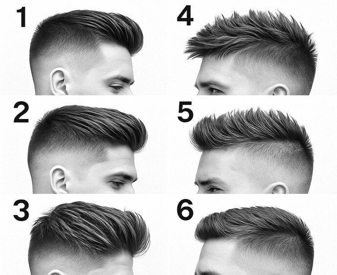 Selamlar herkese görseldeki saç model sizin favoriniz hangisi?