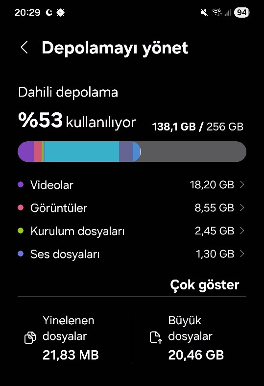 Telefonunuzun dahili Hafızası Kaç GB Yeterli Geliyor mu?